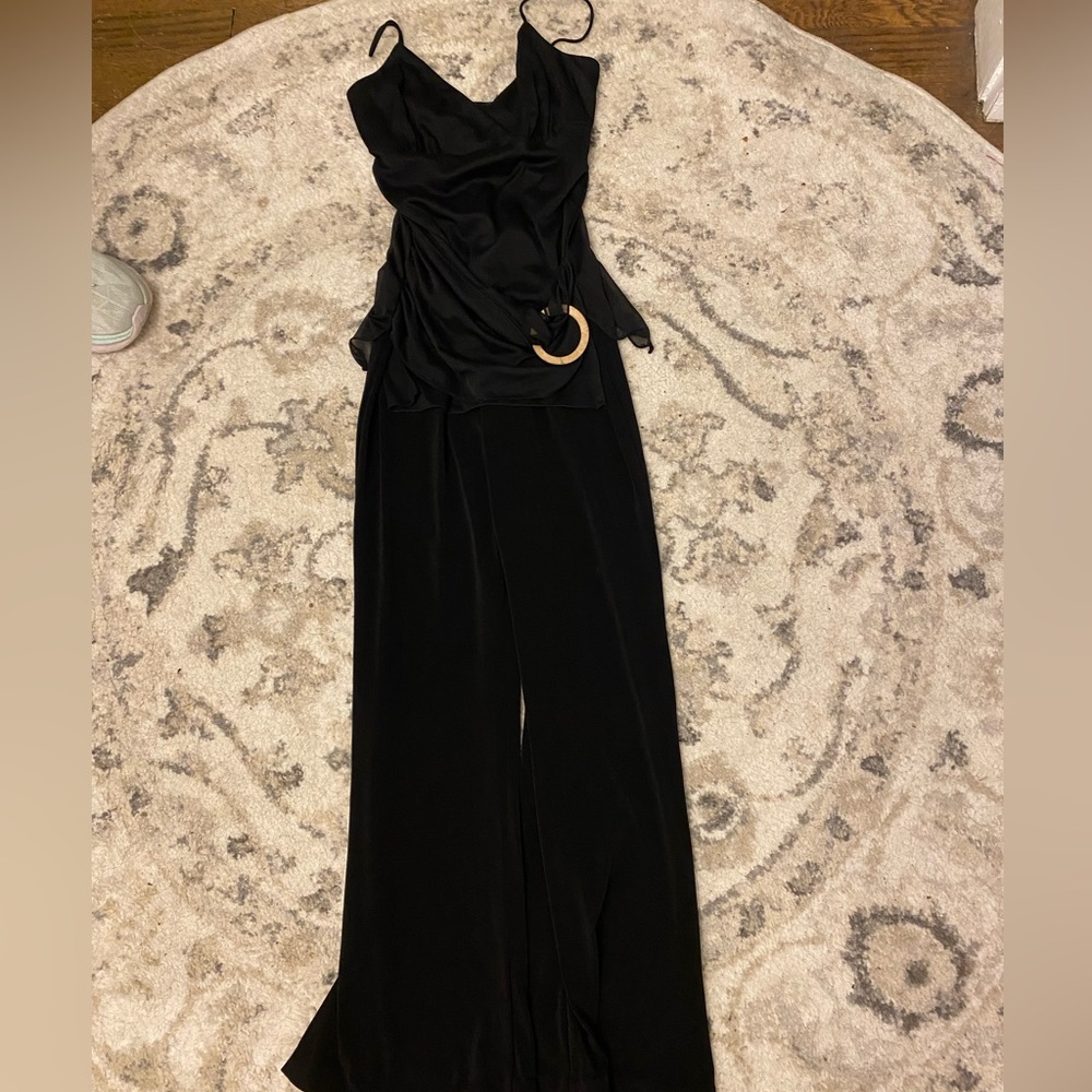 B. Smart Black Jumpsuit Size Small